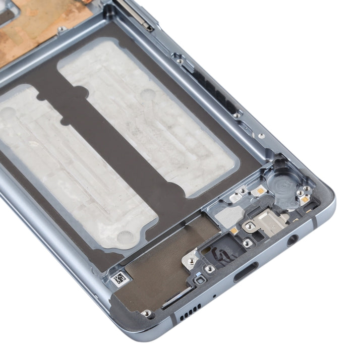 Para Galaxy S10 5G Placa de bisel de marco medio con teclas laterales