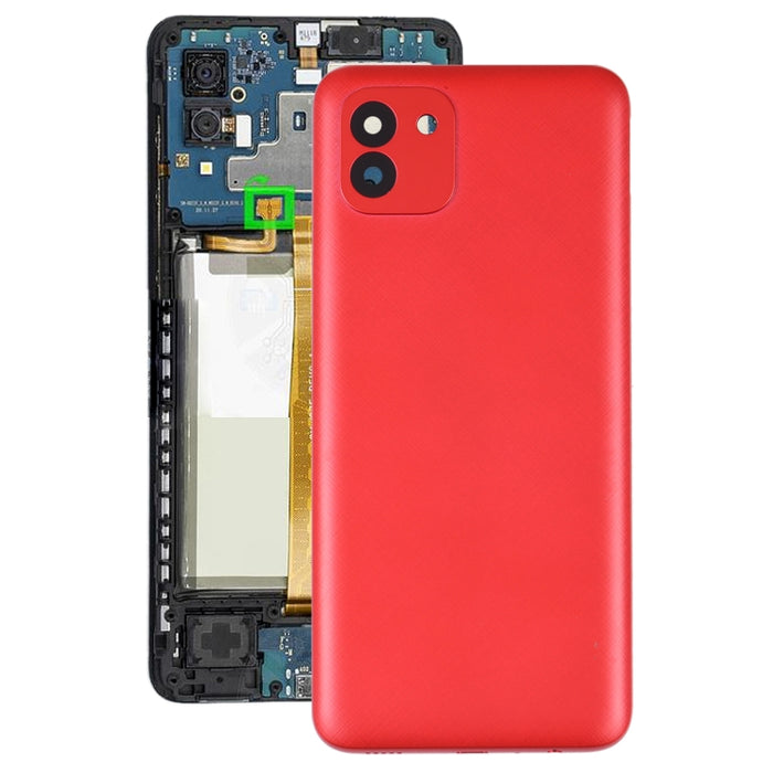 Para Samsung Galaxy A03 SM-A035F Tapa trasera de batería