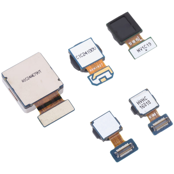 Para Samsung Galaxy A52 SM-A525 Conjunto de cámara original (Profundidad + Macro + Gran angular + Cámara principal + Cámara frontal)