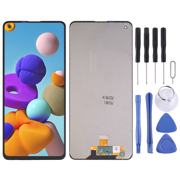 Pantalla LCD y digitalizador de montaje completo para Samsung Galaxy A21S