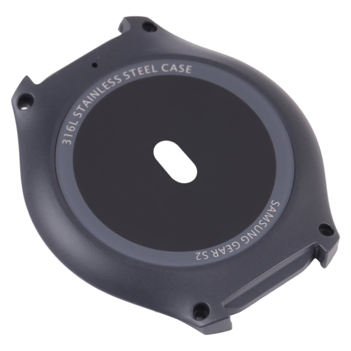 Cubierta de carcasa trasera con lente de cristal para Samsung Gear S2 SM-R720