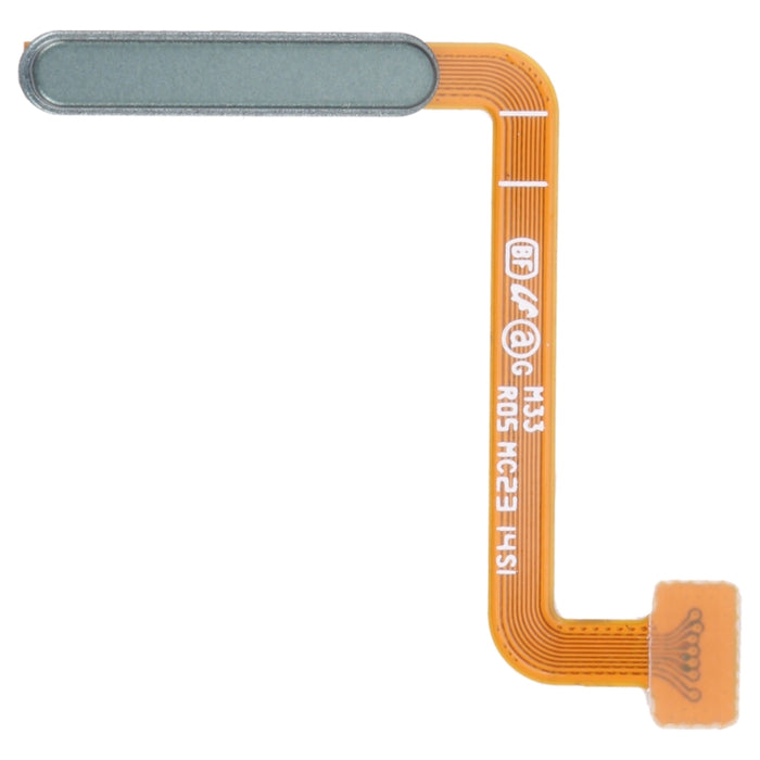 Para Samsung Galaxy M33 SM-M336B Cable flexible con sensor de huellas dactilares original