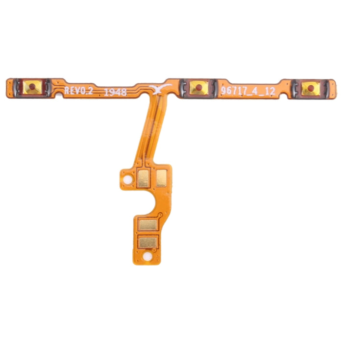 Para Samsung Galaxy A21 SM-A215 Cable flexible de botón de encendido y botón de volumen original