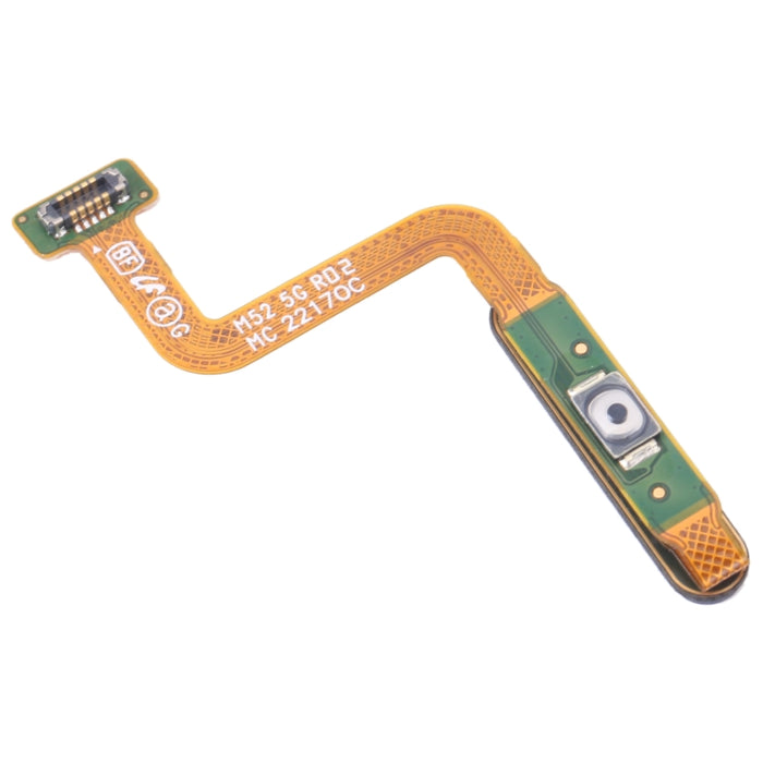 Para Samsung Galaxy M52 5G SM-M526B Cable flexible con sensor de huellas dactilares original