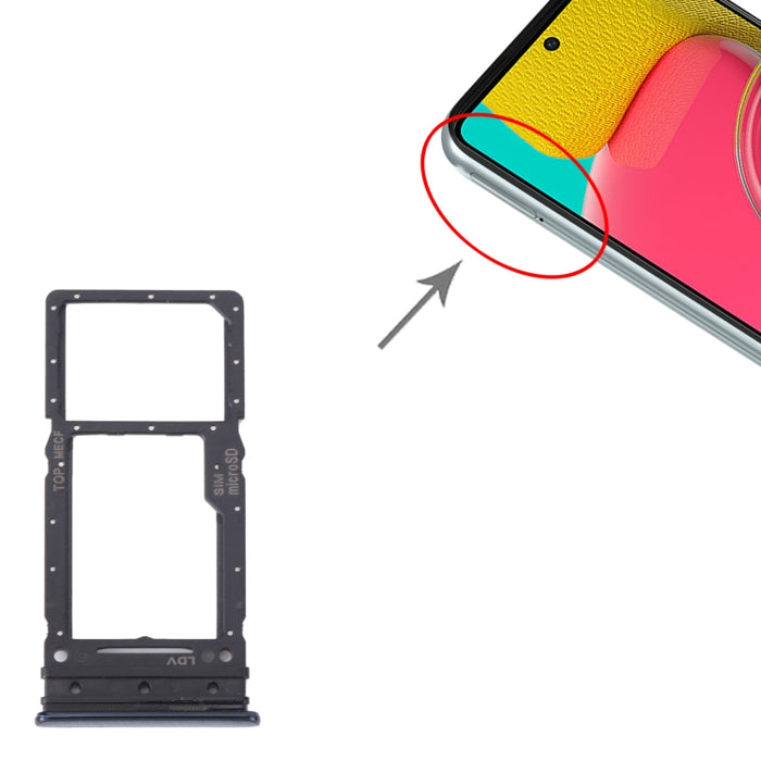 Para Samsung Galaxy M53 SM-M536B Bandeja Tarjeta SIM Original + Bandeja Tarjeta Micro SD