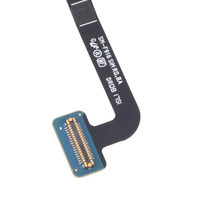 Para Samsung Galaxy Z Fold2 5G SM-F916 Soporte de tarjeta SIM original con cable flexible