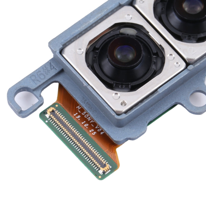 Para Samsung Galaxy S20/S20 5G SM-G980U/G981U Conjunto de cámara original versión estadounidense (teleobjetivo + gran angular + cámara principal)