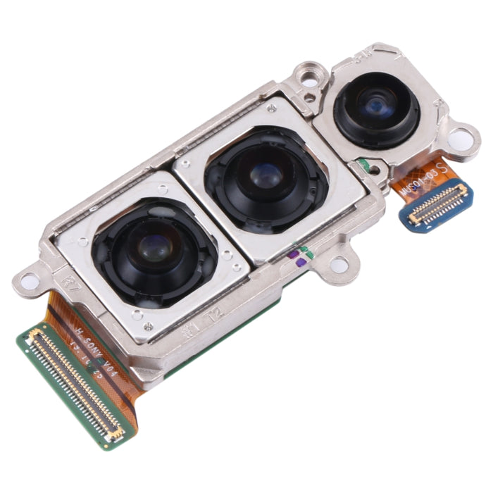 Para Samsung Galaxy S21/S21 5G/S21+ 5G SM-G990U/G991U/G996U Conjunto de cámara original versión estadounidense (teleobjetivo + gran angular + cámara principal)
