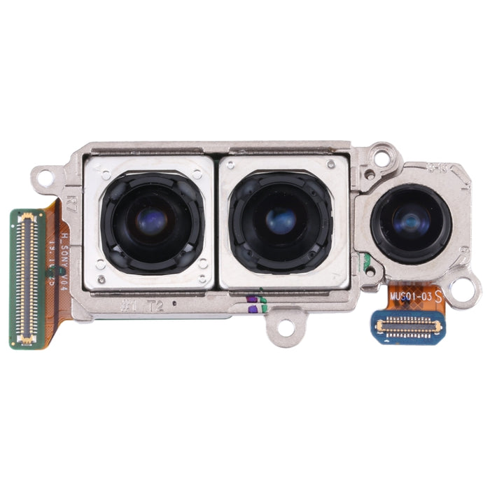 Para Samsung Galaxy S21/S21 5G/S21+ 5G SM-G990U/G991U/G996U Conjunto de cámara original versión estadounidense (teleobjetivo + gran angular + cámara principal)