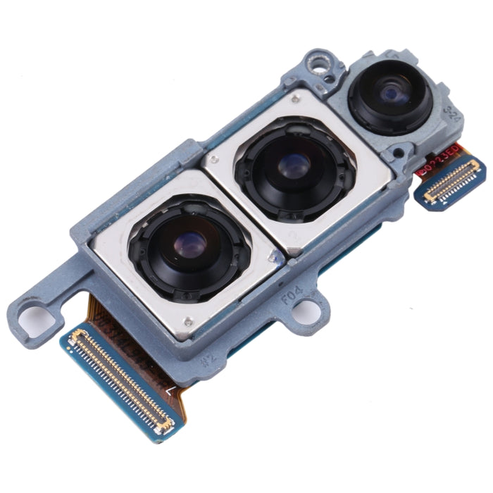 Para Samsung Galaxy S20/S20 5G SM-G980F/G981F Versión UE Conjunto de cámara original (teleobjetivo + gran angular + cámara principal)
