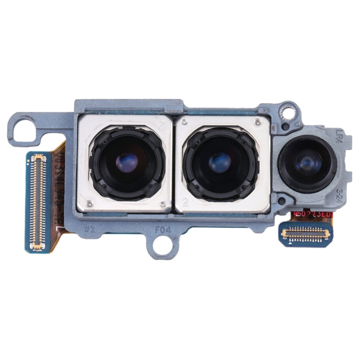 Para Samsung Galaxy S20/S20 5G SM-G980F/G981F Versión UE Conjunto de cámara original (teleobjetivo + gran angular + cámara principal)