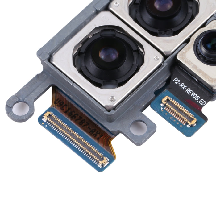 Para Samsung Galaxy S20+/S20+ 5G SM-G985F/G986F Versión UE Conjunto de cámara original (teleobjetivo + profundidad + gran angular + cámara principal)