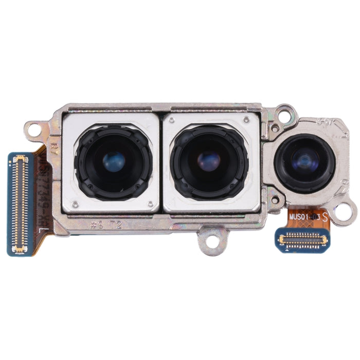 Para Samsung Galaxy S21/S21+ 5G/S21 5G SM-G990F/G991F/G996F Versión UE Conjunto de cámara original (teleobjetivo + gran angular + cámara principal)