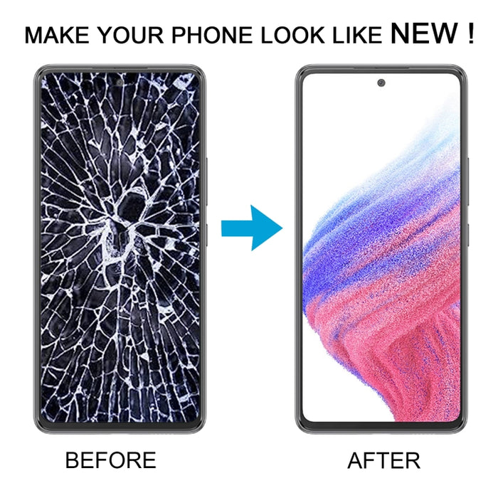 Pantalla LCD incell para Samsung Galaxy A53 5G SM-A536 digitalizador montaje completo con marco, no admite identificación de huellas dactilares