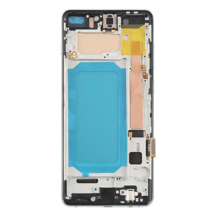 Pantalla LCD TFT para Samsung Galaxy S10 + SM-G975 digitalizador montaje completo con marco, no compatible con identificación de huellas dactilares