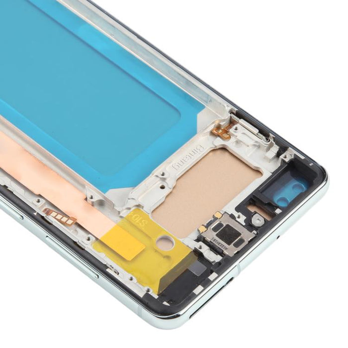 Pantalla LCD TFT para Samsung Galaxy S10 + SM-G975 digitalizador montaje completo con marco, no compatible con identificación de huellas dactilares