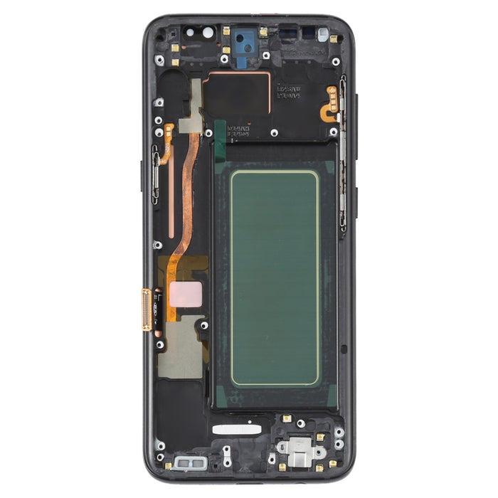 Pantalla LCD OLED para Samsung Galaxy S8 SM-G950 digitalizador de montaje completo con marco