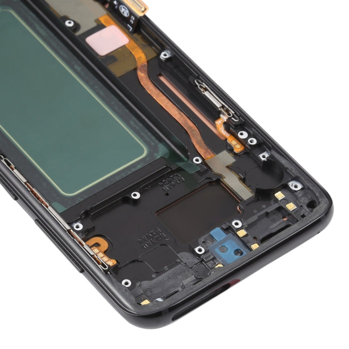 Pantalla LCD OLED para Samsung Galaxy S8 SM-G950 digitalizador de montaje completo con marco