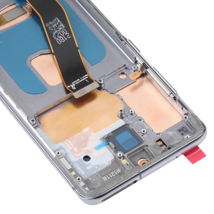 Pantalla LCD OLED para Samsung Galaxy S20 SM-G980 digitalizador montaje completo con marco