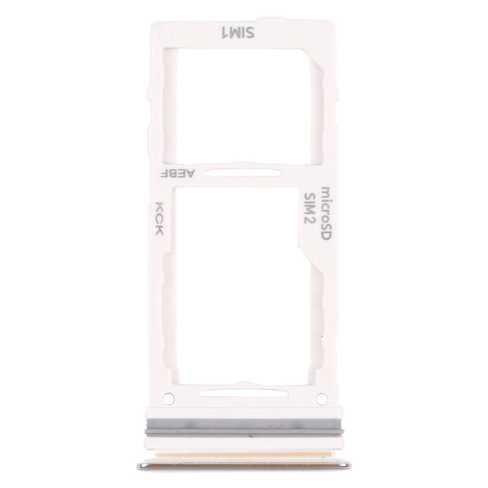 Para Samsung Galaxy A72 SM-A725 Bandeja de tarjeta SIM + Bandeja de tarjeta SIM / Bandeja de tarjeta Micro SD
