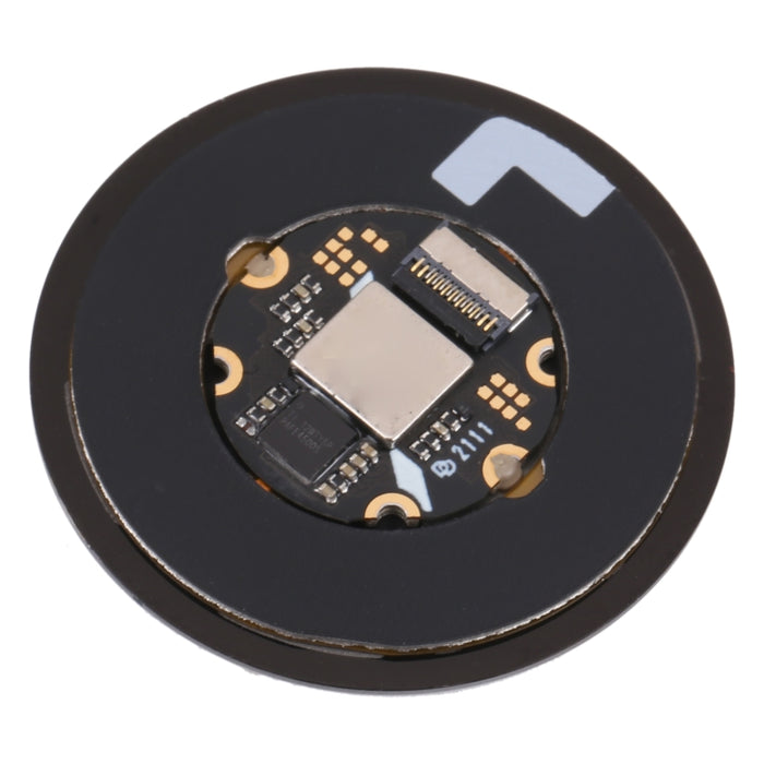 Para Samsung Galaxy Watch4 SM-R860 / R865 / R870 / R875 Cubierta trasera de vidrio original con frecuencia cardíaca