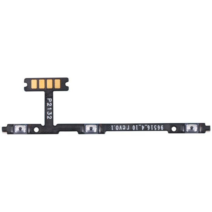 Para Samsung Galaxy A03s SM-A037U Cable flexible de botón de encendido y botón de volumen original