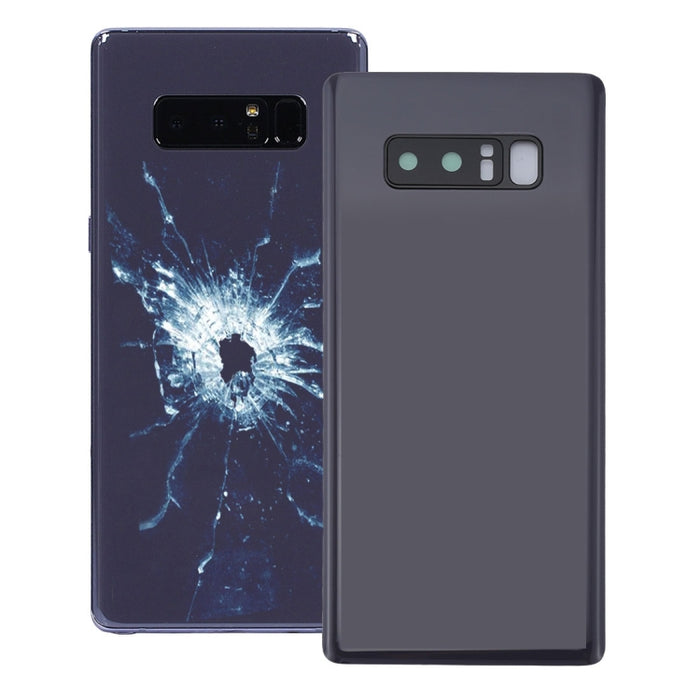 Para Galaxy Note 8 Contraportada con cubierta de lente de cámara