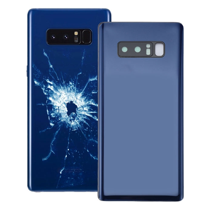 Para Galaxy Note 8 Contraportada con cubierta de lente de cámara