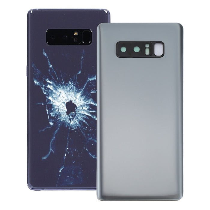 Para Galaxy Note 8 Contraportada con cubierta de lente de cámara