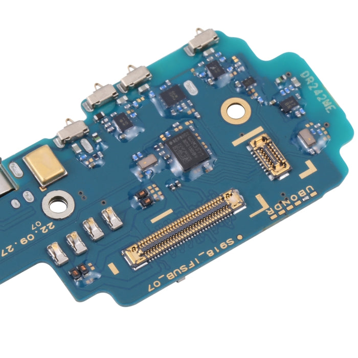 Placa de puerto de carga Original para Samsung Galaxy S23 Ultra 5G SM-S918U edición estadounidense