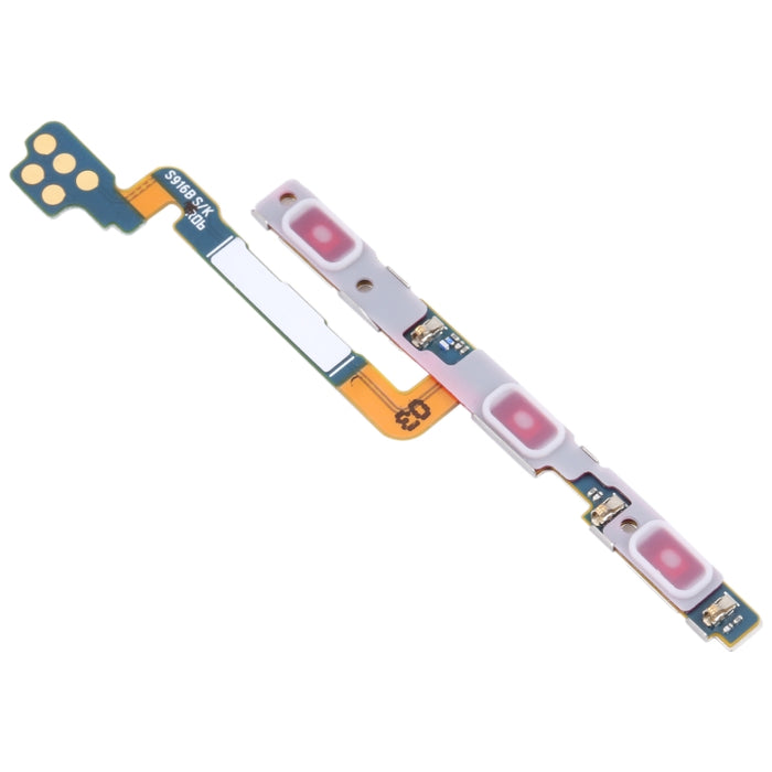 Para Samsung Galaxy S23 + SM-S916B Cable flexible de botón de encendido y botón de volumen original
