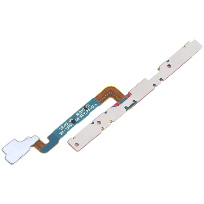 Para Samsung Galaxy S23 + SM-S916B Cable flexible de botón de encendido y botón de volumen original