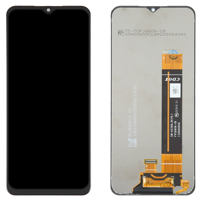 Pantalla LCD original PLS para Samsung Galaxy A23 5G SM-A236 con ensamblaje completo del digitalizador