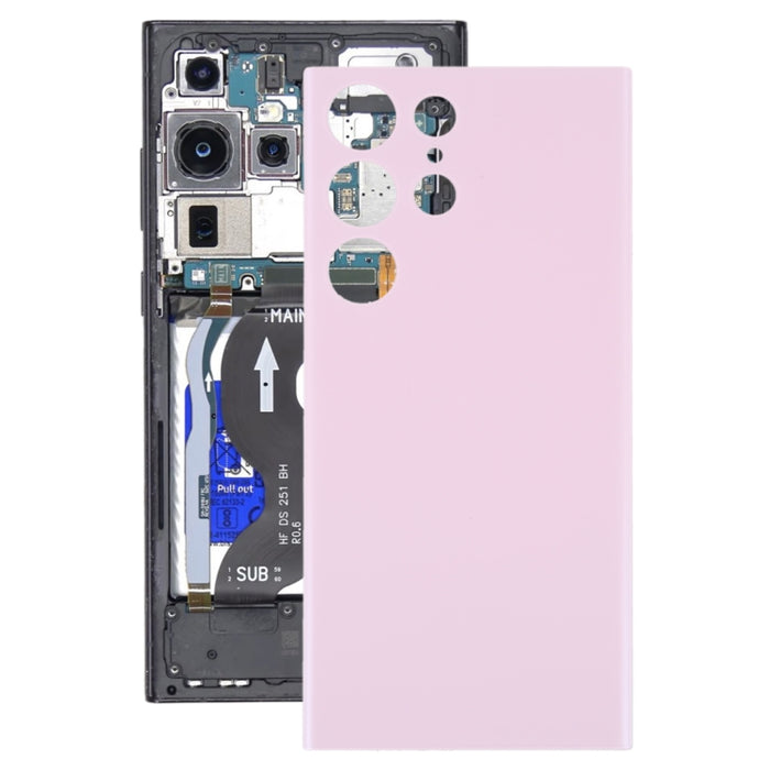 Para Samsung Galaxy S23 Ultra 5G SM-S918B Tapa trasera de batería OEM
