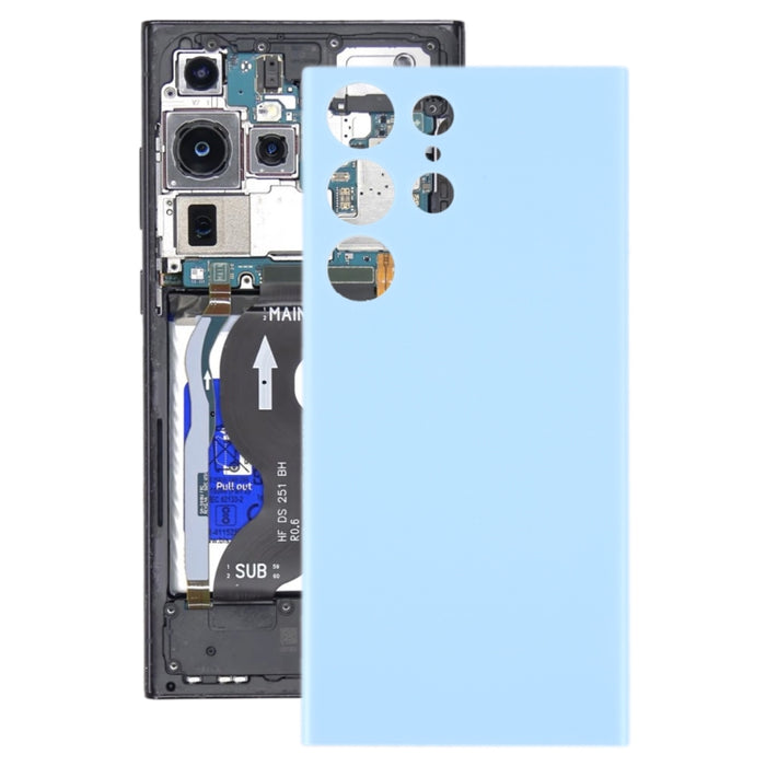 Para Samsung Galaxy S23 Ultra 5G SM-S918B Tapa trasera de batería OEM