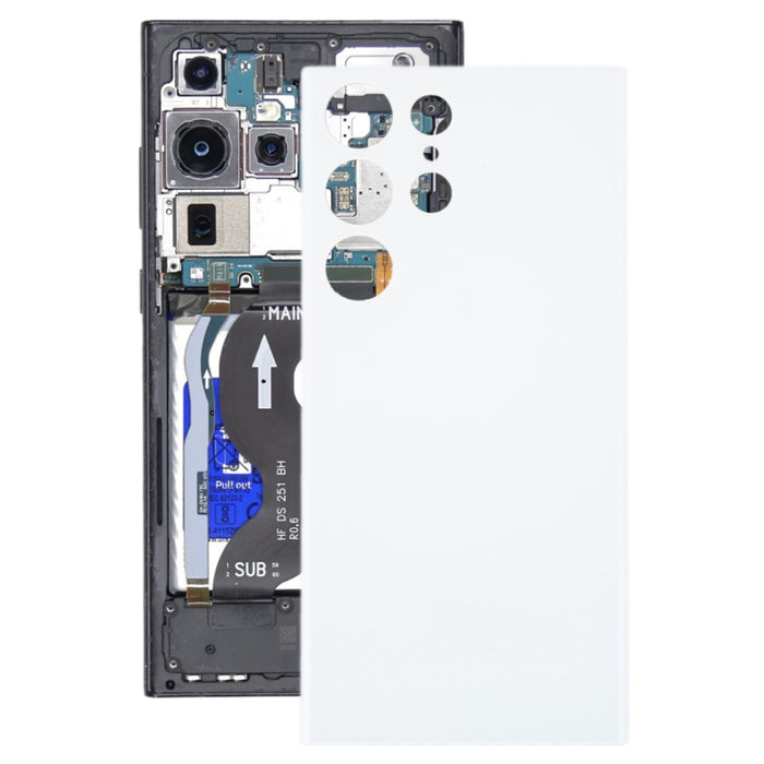 Para Samsung Galaxy S23 Ultra 5G SM-S918B Tapa trasera de batería OEM