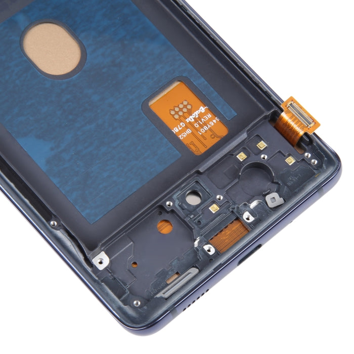 Pantalla LCD incell para Samsung Galaxy S20 FE SM-G780 digitalizador montaje completo con marco, no compatible con identificación de huellas dactilares