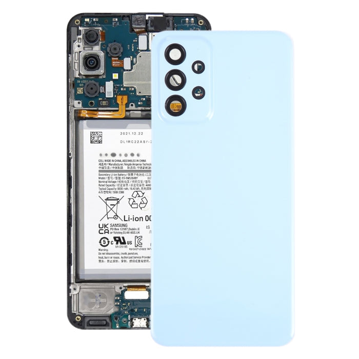 Para Samsung Galaxy A23 5G SM-A236A Tapa trasera de batería original con tapa de lente de cámara