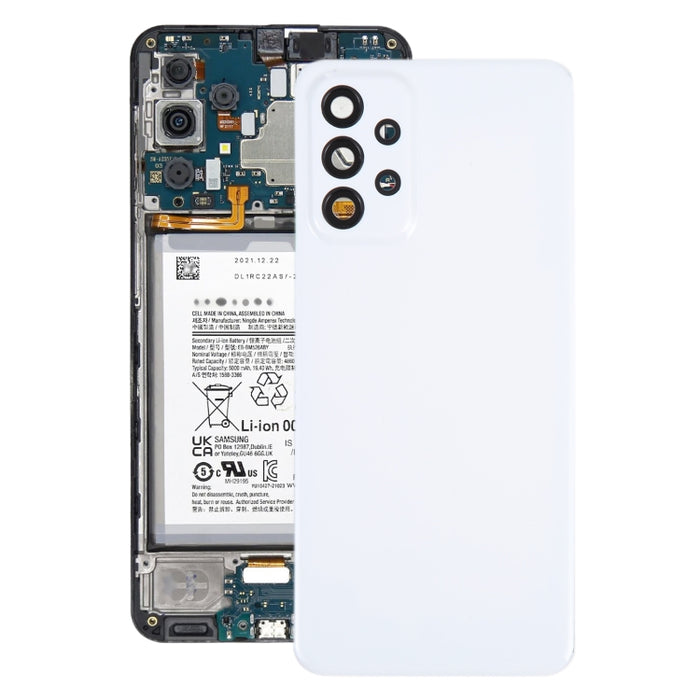 Para Samsung Galaxy A23 5G SM-A236A Tapa trasera de batería original con tapa de lente de cámara
