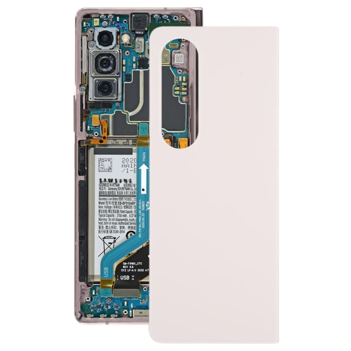 Para Samsung Galaxy Z Fold4 SM-F936B Tapa trasera de batería con tapa de lente de cámara