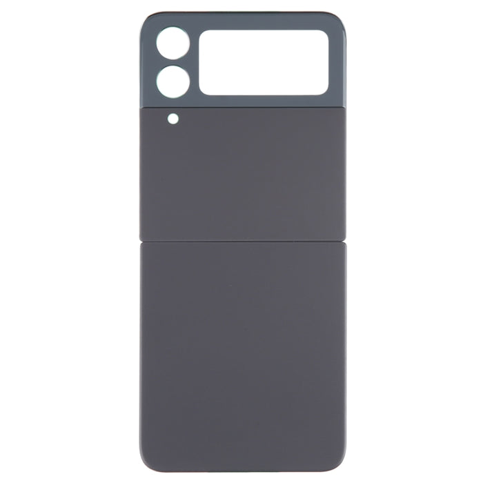 Para Samsung Galaxy Z Flip4 SM-F721B Tapa trasera de batería con tapa de lente de cámara