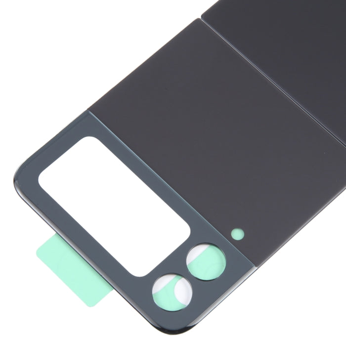 Para Samsung Galaxy Z Flip4 SM-F721B Tapa trasera de batería con tapa de lente de cámara