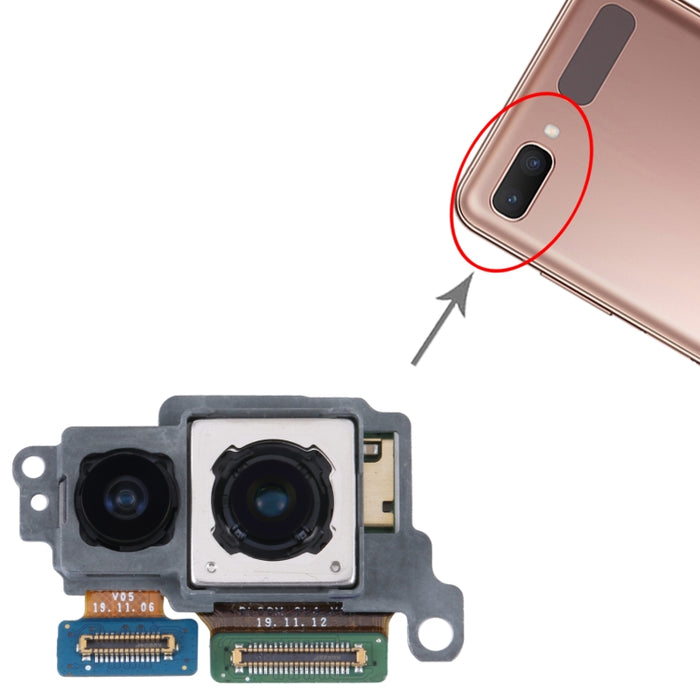 Para Samsung Galaxy Z Flip 5G SM-F707 Cámara trasera original