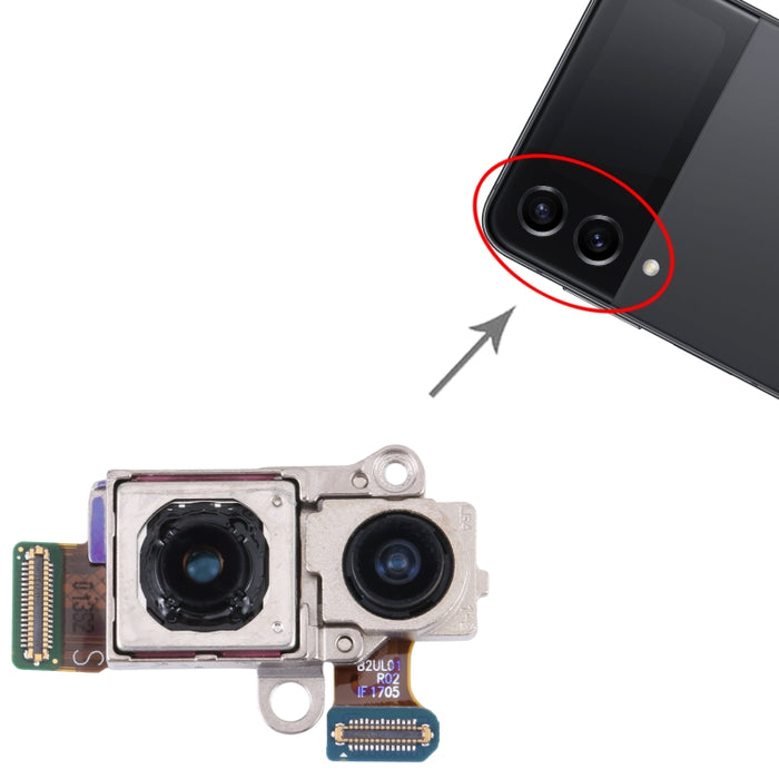 Para Samsung Galaxy Z Flip4 SM-F721 Original Wide + Cámara trasera principal