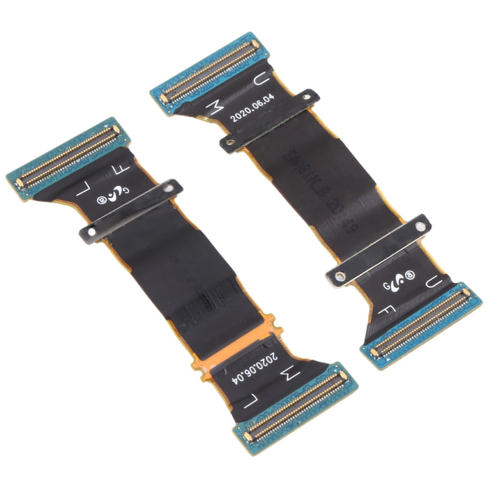 Para Samsung Galaxy Z Fold2 5G SM-F916 1 par de cables flexibles de eje giratorio originales