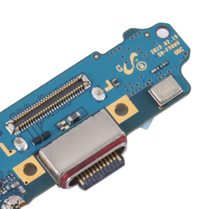 Placa de puerto de carga Original para Samsung Galaxy Fold SM-F900U edición estadounidense