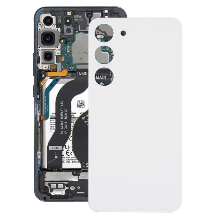 Para Samsung Galaxy S23 SM-S911B Tapa trasera de batería de vidrio OEM