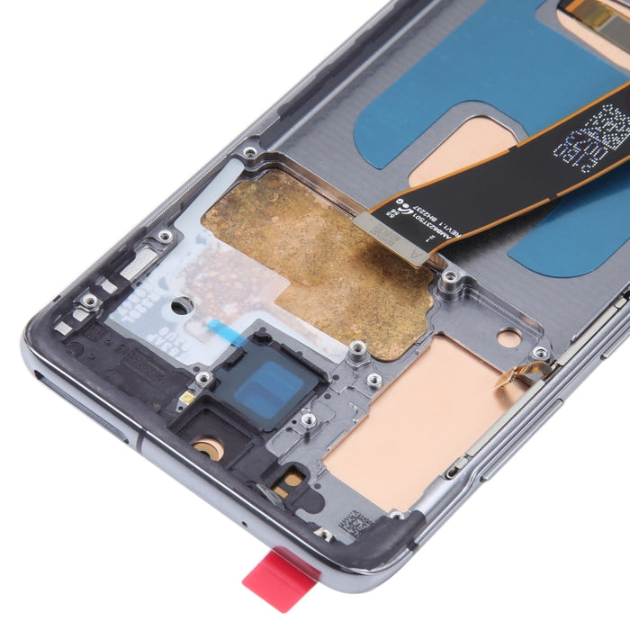 Pantalla LCD material de OLED para la asamblea completa del digitizador del Samsung Galaxy S20 SM-G980 con el marco