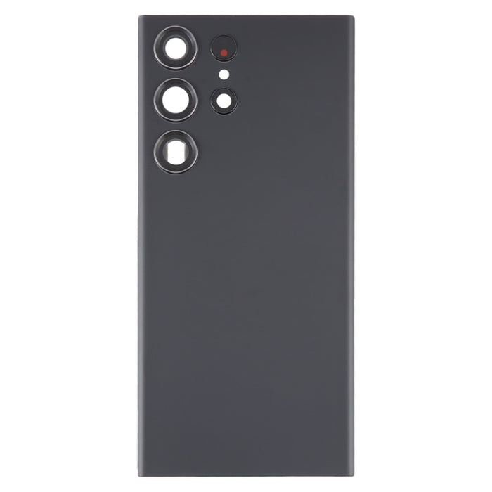 Para Samsung Galaxy S23 Ultra SM-S918 Tapa trasera de batería de vidrio con cubierta de lente de cámara