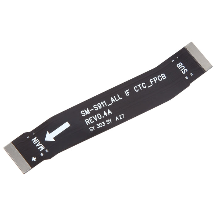Para Samsung Galaxy S23 SM-S911B Cable flexible de conector de placa base original